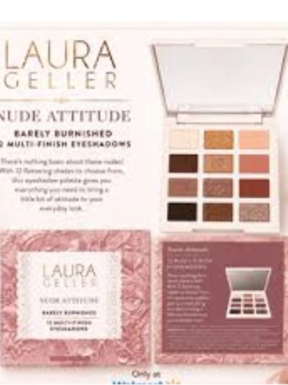 Laura Geller “Nude Attitude” Eyeshadow Palette - NWT